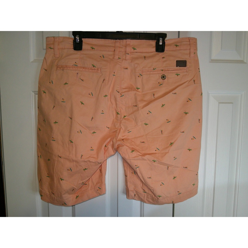 Jachs New York Surfboard Print Shorts Casual Summer Beach Shorts Size 38 - Picture 2 of 4
